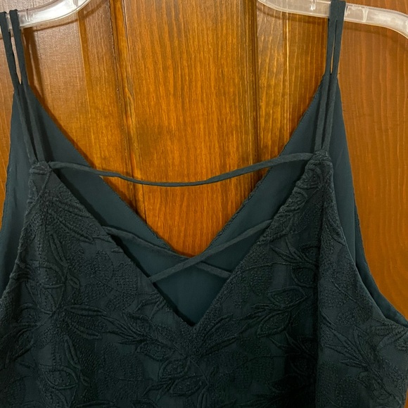 Hunter Green Lace Cami - Picture 5 of 5